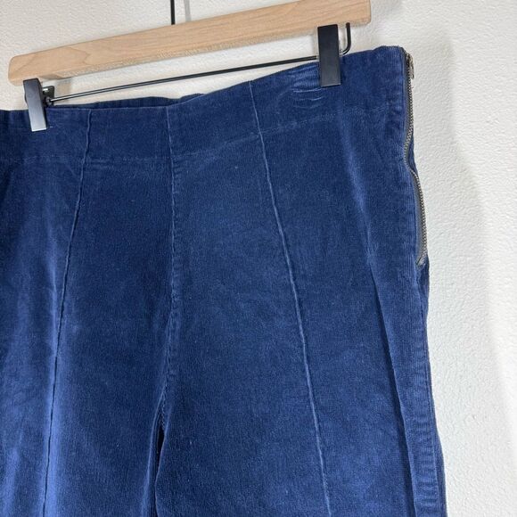 Prairie Underground Navy Blue Corduroy Pants Cigarette Fit Flat Front Size XL - Picture 2 of 7